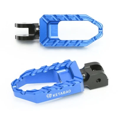 Clavijas anchas delanteras azules BUZZ para Ducati Multistrada 1200 S 10-13 14 15 16 17 Foto 1 de 4