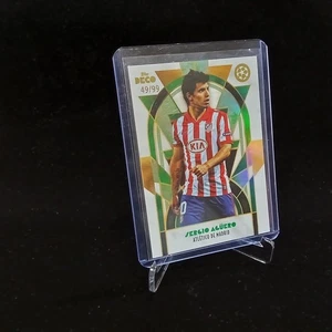 Topps Deco Football Card Numbered /99 Sergio Aguero Athletico Madrid Legend - Bild 1 von 2