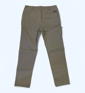 Patagonia Pants Mens 30 Size 35 Brown Chino Organic Cotton Lightweight Hiking - Picture 1 of 5