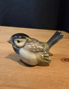Vintage Blue Throat Spatz Figur, Germany - Bild 1 von 5