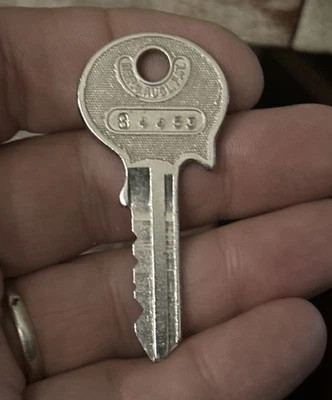 Original Mercedes BENZ PONTON Steel Ignition KEY 1953-1962 180 219 220S 220SE - Image 1 of 3