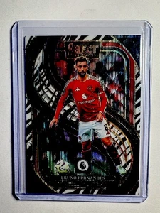 2024-25 Panini Select FIFA Bruno Fernandes #196 Mezzanine Zebra Prizm SP - Bild 1 von 2