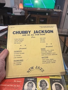 New Jazz Record Chubby Jackson Njlp 105 - Imagen 1 de 10