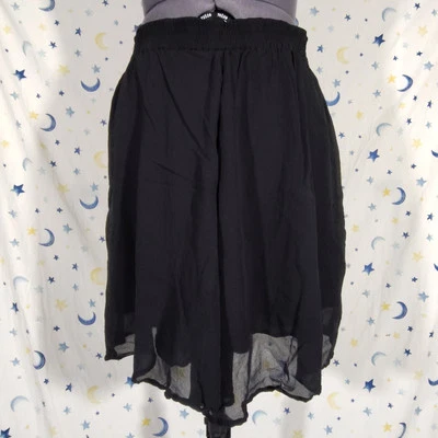 Falda de seda negra Sunny Leigh | Talla mediana  Foto 1 de 4