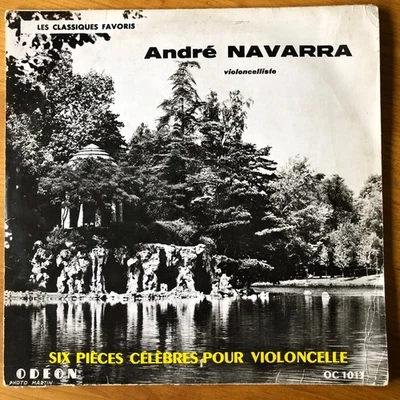 ODEON FOC 1013 - NAVARRA DUSSOL - SIX PIECES CELEBRES POUR VIOLONCELLE 10" VG++ - Photo 1/4