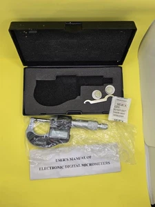 electronic digital micrometer 0-1" 0.00005"  - Picture 1 of 9