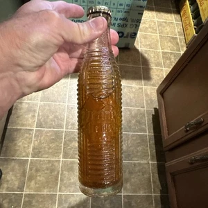 Orange Crush Embossed Soda Bottle Binghamton New York NY - Picture 1 of 10