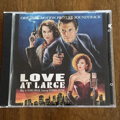 Love At Large [Soundtrack] Mark Isham featuring Warren Zevon (CD, 1990) Cutout * - Image 1 of 4