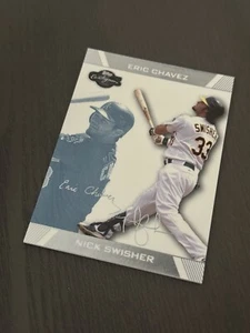2007 Topps Co-Signers Blue Parallel /250 #76 NICK SWISHER Eric Chavez - Picture 1 of 2