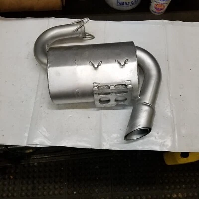 2008-2010 Polaris IQ Dragon RMK Switchback 800 SLP exhaust muffler 09-878 - Image 1 of 4