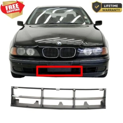 For 1997-2000 Black New Front Center Bumper Grille BMW 528I & 540I 4-Door - Image 1 of 4