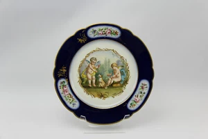 SEVRES 1846 ARMADIO DA PARETE PIATTO CASTELLO de TUILERIES QUALITÀ MUSEO PERFETTO - Foto 1 di 7