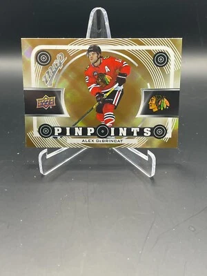 2022-23 MVP Pinpoints Gold #PP-11 Alex DeBrincat - Chicago Blackhawks READ! - Image 1 of 4