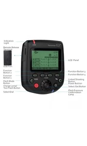 AODELAN E3+ Flash Trigger for Canon 600EX-RT 430EXIII-RT Replaces Canon ST-E3-RT - Picture 1 of 8