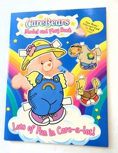 Care Bear Paper Dolls Cheer Bear Harmony Good Luck Best Friend Press Out New - Picture 1 of 5