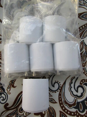 6 Pack GU24 to E26 E27 Adapter Bi-Pin Based Fixture to Screw-in Socket Converter - Image 1 of 4