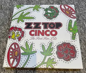 ZZ Top - Cinco (The 1st 5 LP's) 5LP Box Set- Euro Copy - EX - Picture 1 of 24