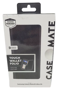 Case-Mate Wallet Folio Leather Folding Case for Galaxy Note20 Ultra 5G - Picture 1 of 4