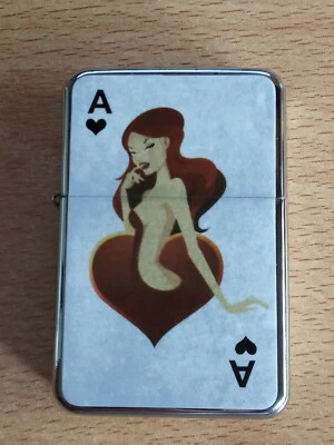 Mechero a gas As de corazones (Targard) - Imagen 1 de 4