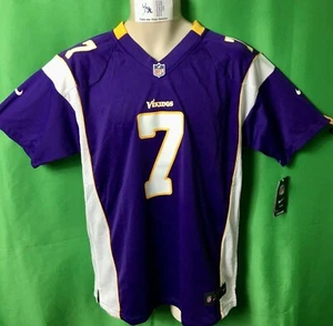 NFL Minnesota Vikings Christian Ponder #7 Game Jersey Youth X-Large NWT - Picture 1 of 8