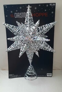 New Multi-Angle Tree Topper- THE CHRISTMAS SHOPPE 15.8" X 10.9" Hobby Lobby - Picture 1 of 6