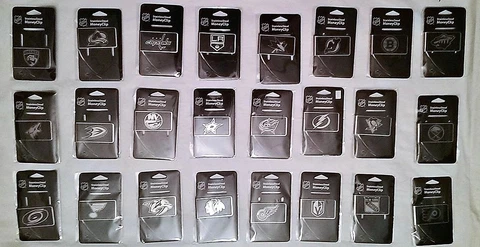 NHL BLACK STEEL MONEY CLIP ASSORTED TEAM Cover
