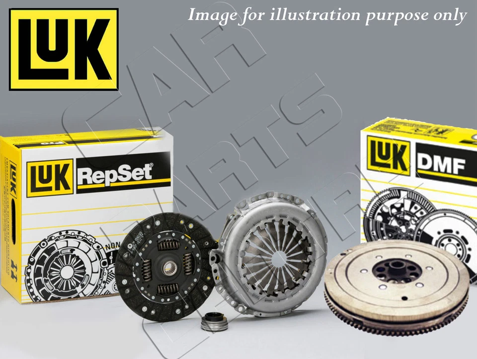 FOR FIAT MULTIPLA 1.9 D DIESEL 1999-2010 LUK DUAL MASS FLYWHEEL CLUTCH KIT BOLTS - Image 1 of 1