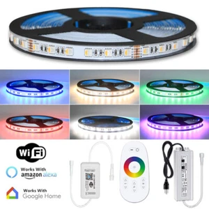 6M 7M 8M 9M 12M 15M 18M 20M RGBW 4 Colors in 1 LED Chip WiFi LED Strip Light 12V - Picture 1 of 15