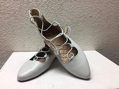 UGG LORIANNA LIGHT GRAY GREY BALLET LEATHER FLATS US 7.5 / EU 38.5 / UK 6 - NIB - Image 1 of 4