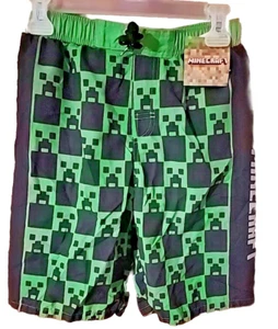 Traje de baño Minecraft Creeper Gamer bañador FPS 50+ pantalones cortos niños 14/16 (T50) - Imagen 1 de 7