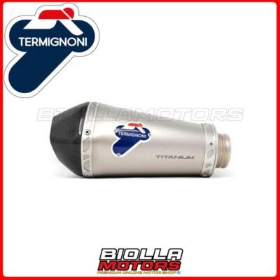 SCARICO TERMIGNONI CONICAL KAWASAKI ZX10R - RR 2021- K089094SO01 TITANIUM / TITA - Immagine 1 di 4