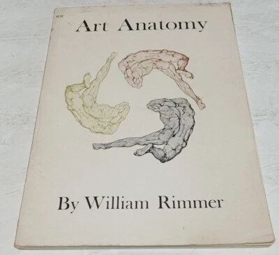 Art Anatomy by William Rimmer Dover 1962 Illustrated Artist Reference Book(E25) - Image 1 of 4