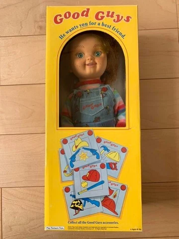 NEW Chucky Good Guy Doll Childs Play Toy Figure Japan 1/1 Life Sized Cover