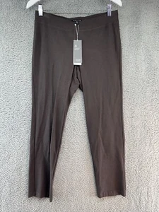 Eileen Fisher Women's Size S Brown Skinny Elastic Waist Pants EUC - Picture 1 of 3
