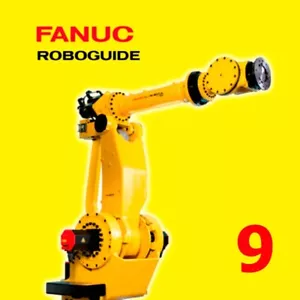 FANUC Roboguide 9 for Windows (Process-Focused Robot Simulation) NOT A BOOK - Picture 1 of 6
