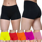 1-3 Pc Premium 100% Cotton Ladies Girls Boxer Shorts Hot Pants High Waist