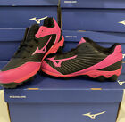 Mizuno 9-Spike Pink Black Advanced Softball Cleats Youth Franchise 7 *Size 8.5*