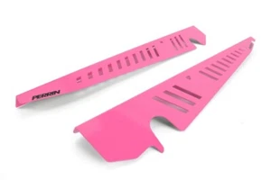 Perrin Hyper Pink Fender Shroud Set for 2015-2021 Subaru WRX & STI - Picture 1 of 3