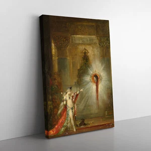 The Apparition By Gustave Moreau Canvas Wall Art Print Framed Picture Home Decor - Picture 1 of 6