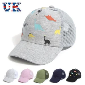 Toddler Baseball Hat Printed Dinosaur Kids Sun Hat for Baby Boys Girls Cap - Picture 1 of 15