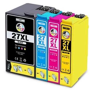 1 Set 27XL Tintenpatronen für Epson WF3620DWF WF7110DTW WF7610 WF7620 WF-7710 - Bild 1 von 8