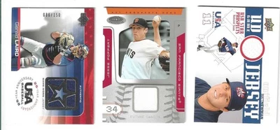 3 Baseball Memorabilia: Gerald Laird, Jesse Foppert, Matt Newman - Image 1 of 2