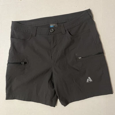 Pantalones Cortos Eddie Bauer First Ascent Gris Para Mujer 8 Aire Libre Senderismo Camping Ultilidad Foto 1 de 4