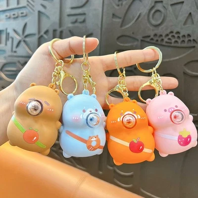 Creative Keychain with Bubble Design Perfect for Personalizing Bags and Keys - Image 1 of 4