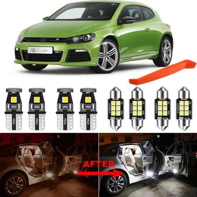 LED Light Bulbs Xenon White Interior Light Kit for 2008-2017 Volkswagen Scirocco - Image 1 of 4