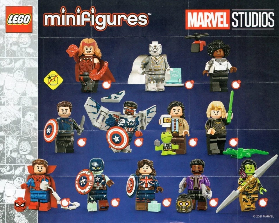LEGO 71031 Marvel Studios Collectible Minifigure Series 1 - Choose From List - image 1 of 1