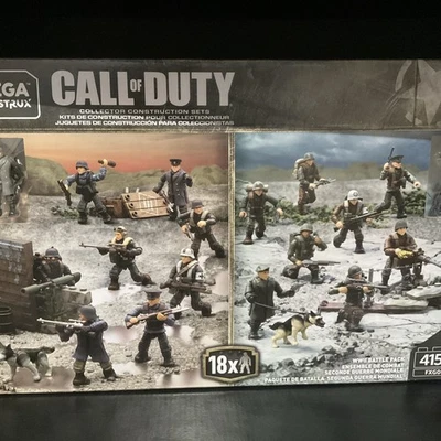 Mega Construx WWII Battle Pack Call Of Duty WW2 Series FXG06 NIB Mega Bloks - Image 1 of 4