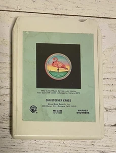 Christopher Cross 8 Track Self Titled Music 1979 Warner Bros Records M8-3383 - Imagen 1 de 4