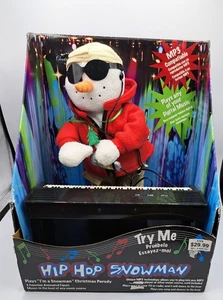 Animierter Schneemann Hip Hop MP3 Heiligabend Weihnachtsmänner Best. Neu im Karton - Bild 1 von 5