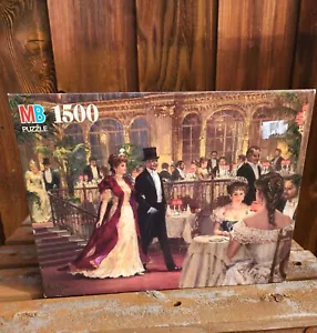 Vintage MB Alan Maley's Past Impressions 1500 Piece Puzzle New Unopened - Picture 1 of 4